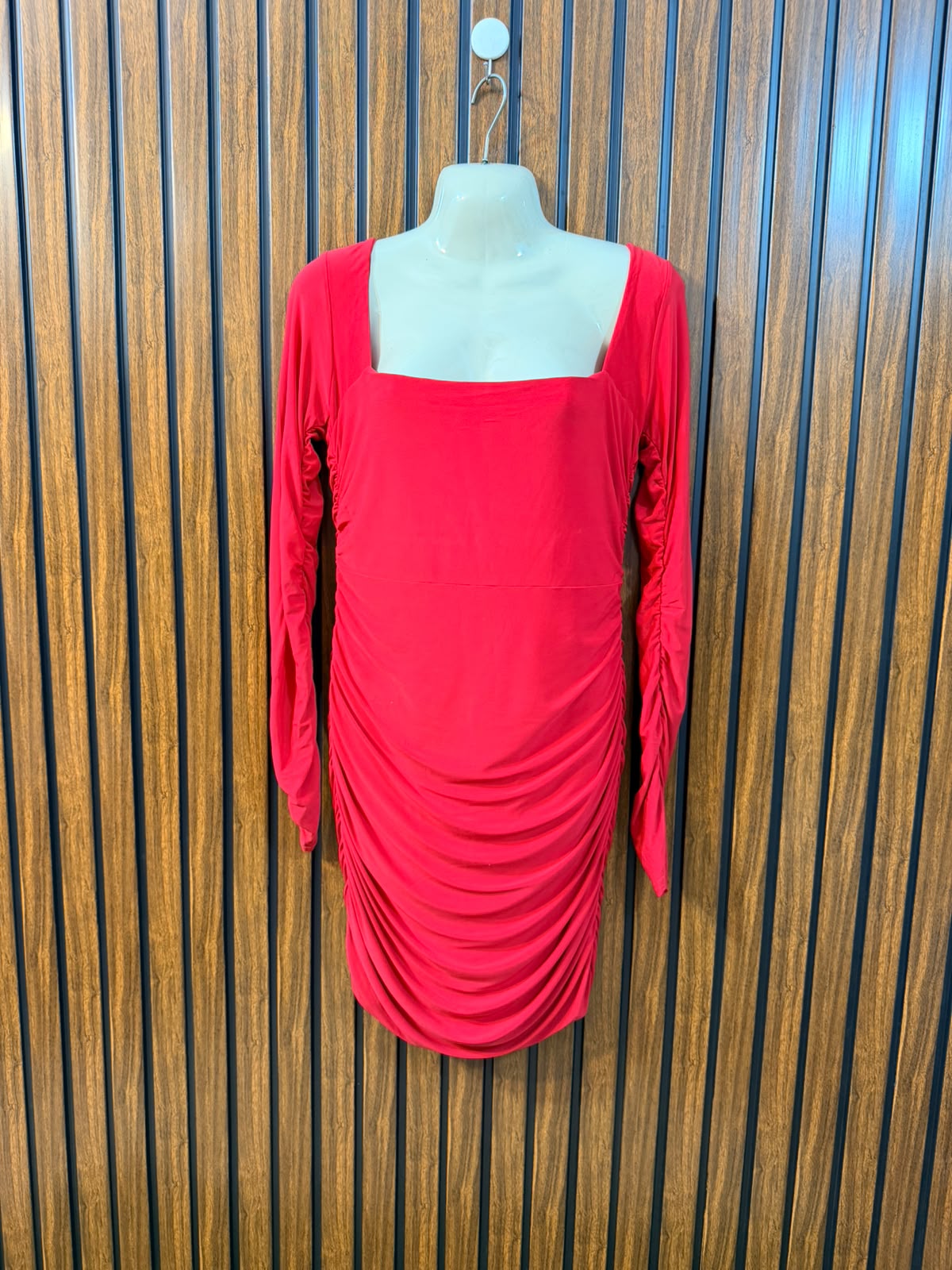Chest 20  Length 32  Fabric Silk Jersey Modern Women's Party Wear Mini Dress