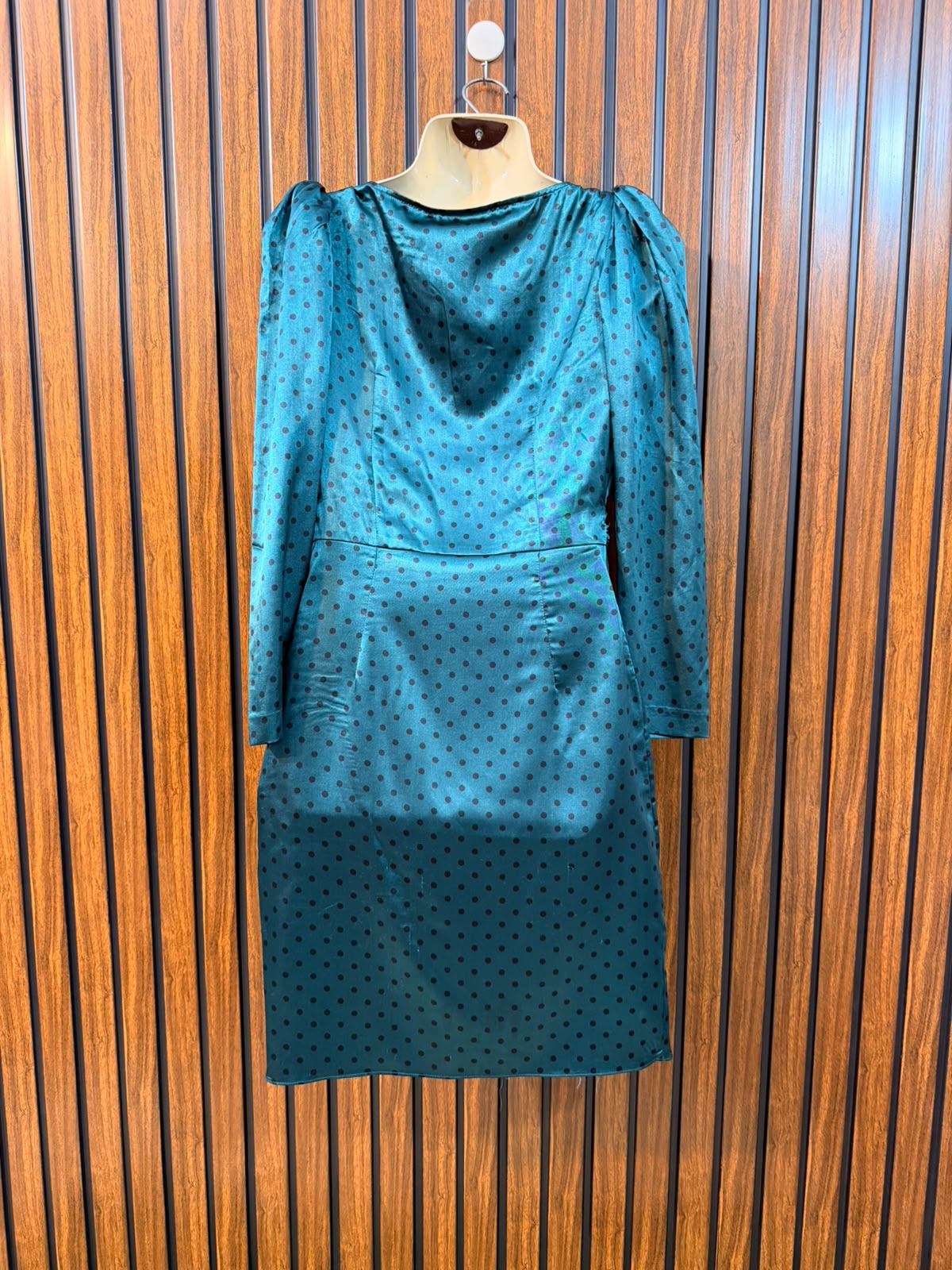 Chest 17  Length 33  Fabric Silk Women's Chic Party Wear Mini Dress