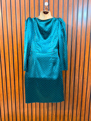 Chest 17  Length 33  Fabric Silk Women's Chic Party Wear Mini Dress