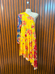 Chest 21  Length 40  Fabric Silk Jersey Branded Party Wear Dress for Ladies
