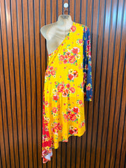 Chest 21  Length 40  Fabric Silk Jersey Branded Party Wear Dress for Ladies