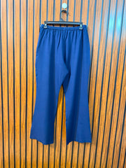 Waist 30  Length 37  Fabric Silk Women's Trendy Trouser