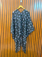 Chest Free Size  Length 25 To 40  Fabric Chiffon Premium Women's Long Ponchos