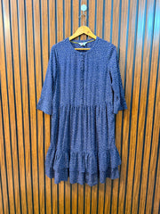 Chest 18  Length 39  Fabric Cotton Silk Women's Trendy Long Top