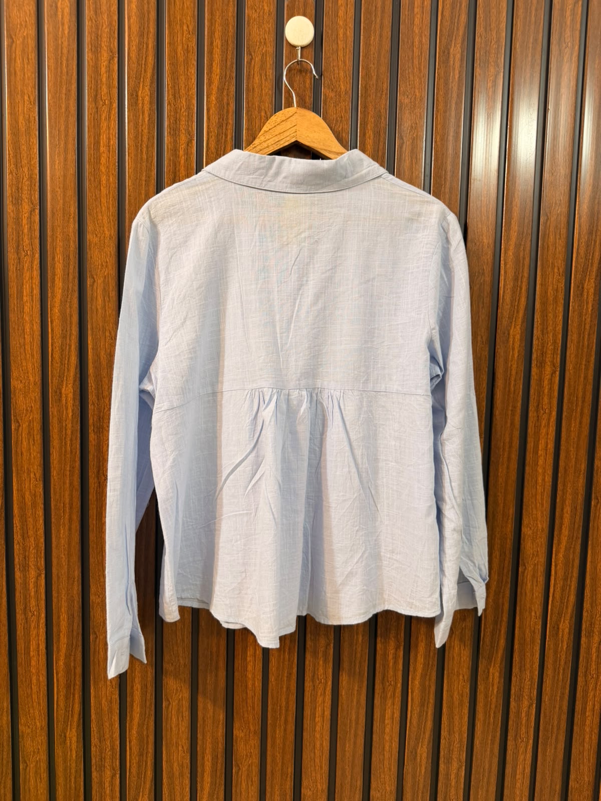 Chest 19  Length 23  Fabric Rayon Western Women's Elegant Full Sleeve Top