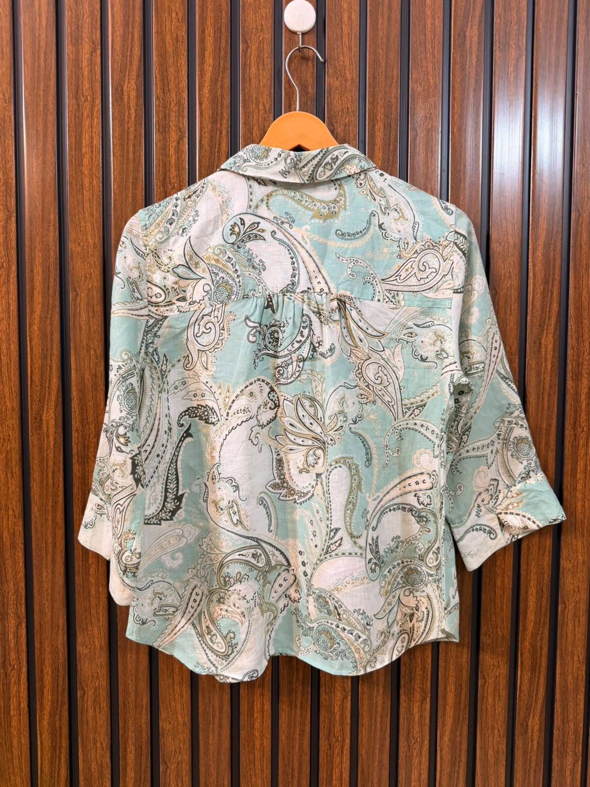 Chest 18  Length 22  Fabric Cotton Western Women's Modern Full Sleeve Top