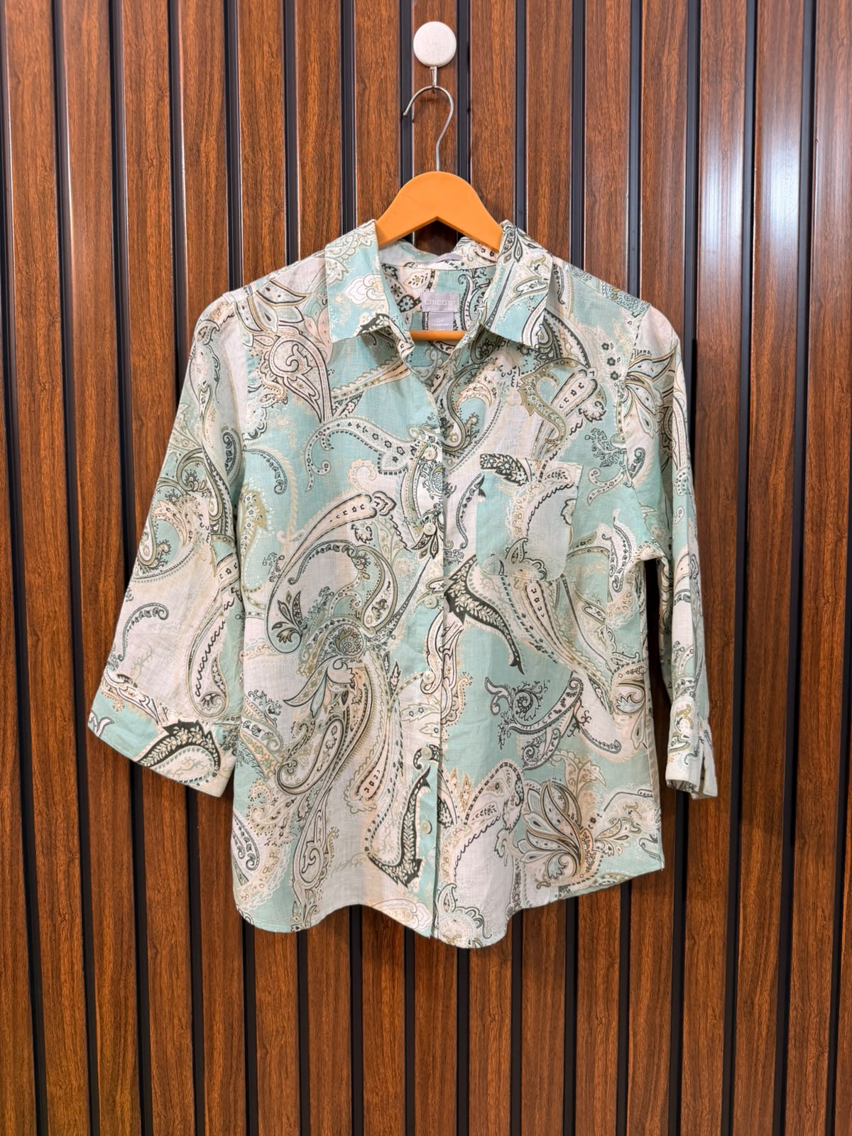 Chest 18  Length 22  Fabric Cotton Western Women's Modern Full Sleeve Top