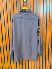 Chest 19  Length 29  Fabric Linen Women's Classic Western Full Sleeve Top