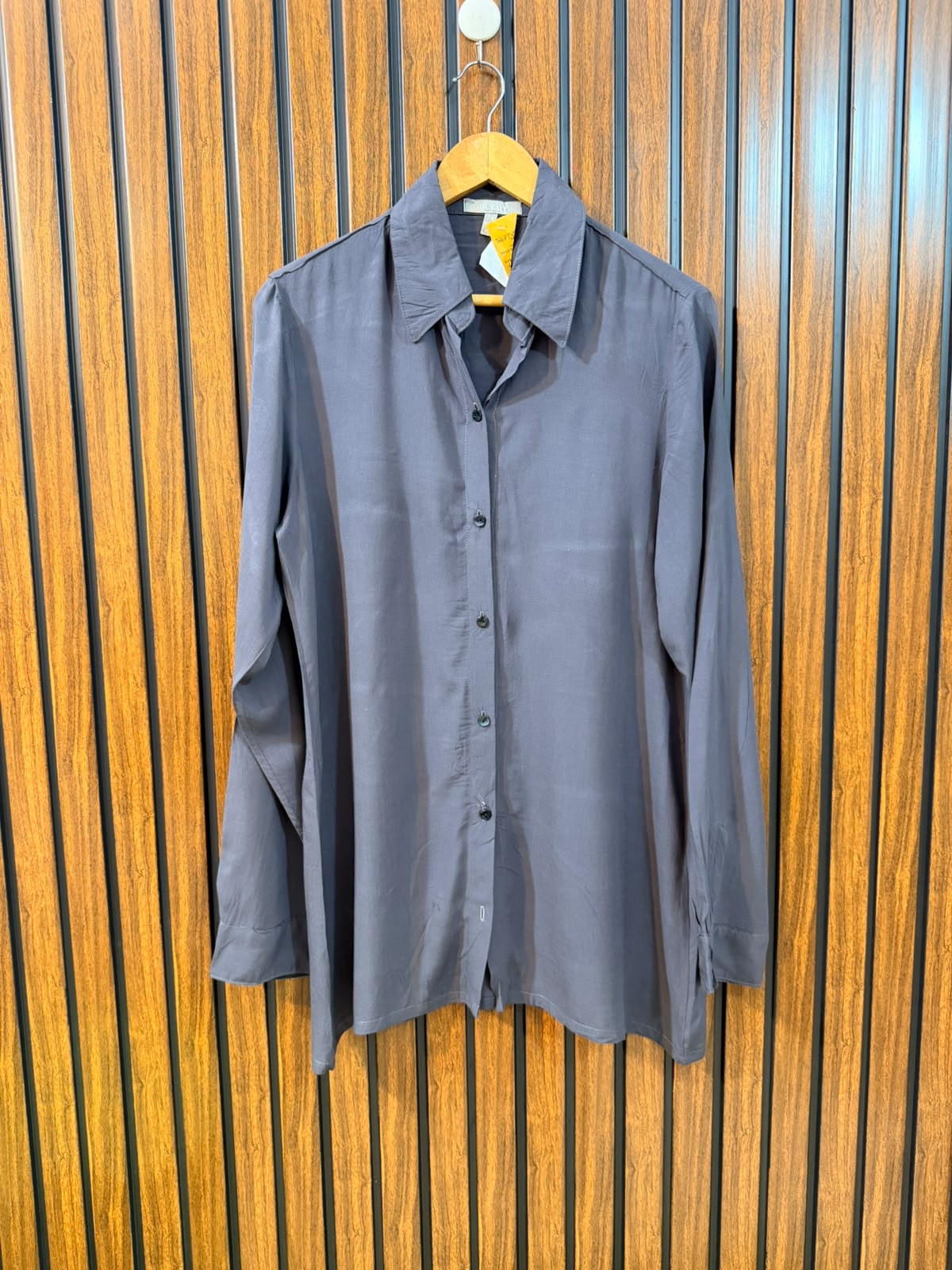 Chest 19  Length 29  Fabric Linen Women's Classic Western Full Sleeve Top
