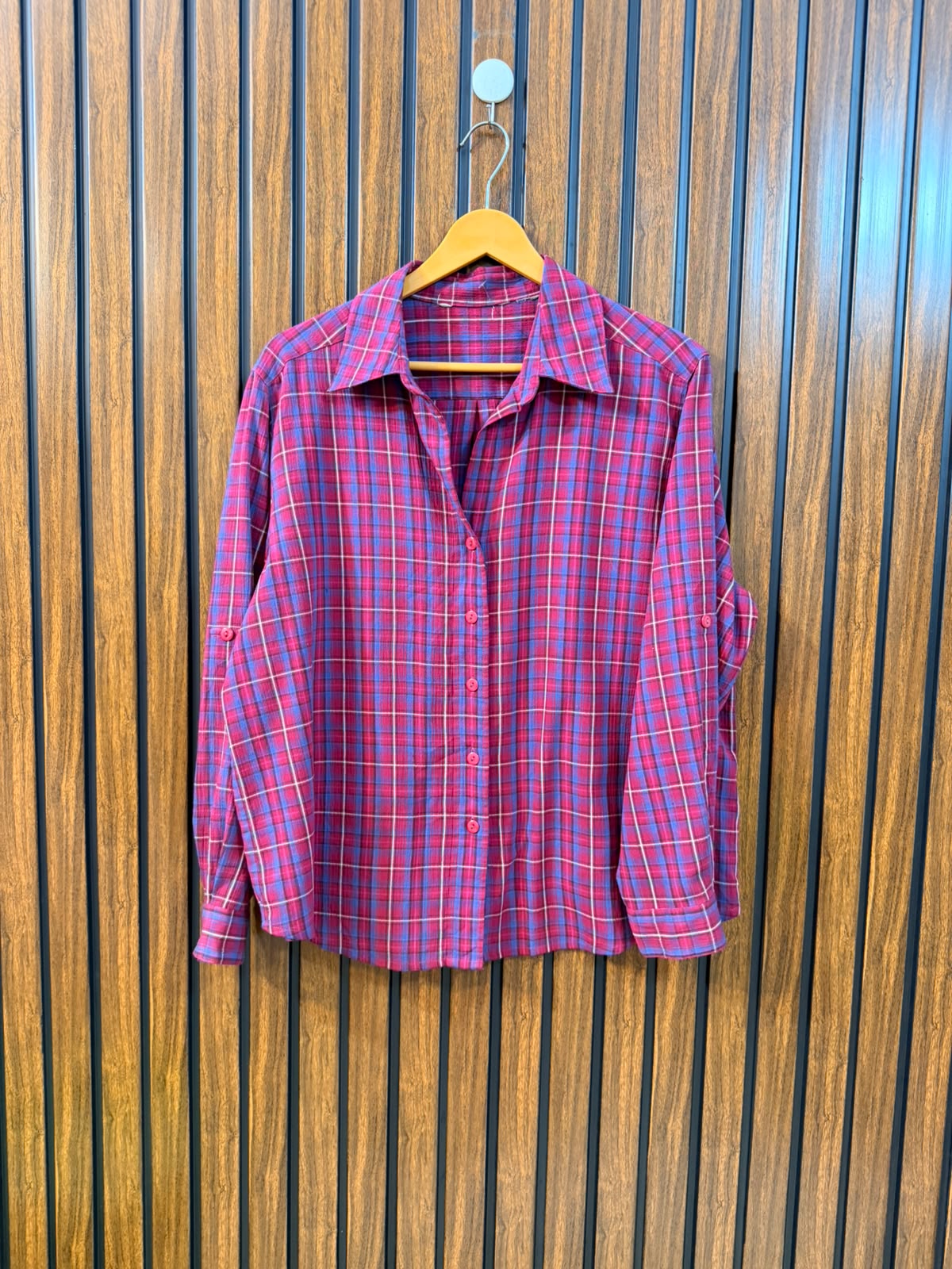 Chest 21  Length 24  Fabric Rayon Women's Branded Seasonal Full Sleeve Top