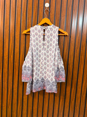 Chest 17  Length 23  Fabric rayon Premium Women's Western Everyday Top