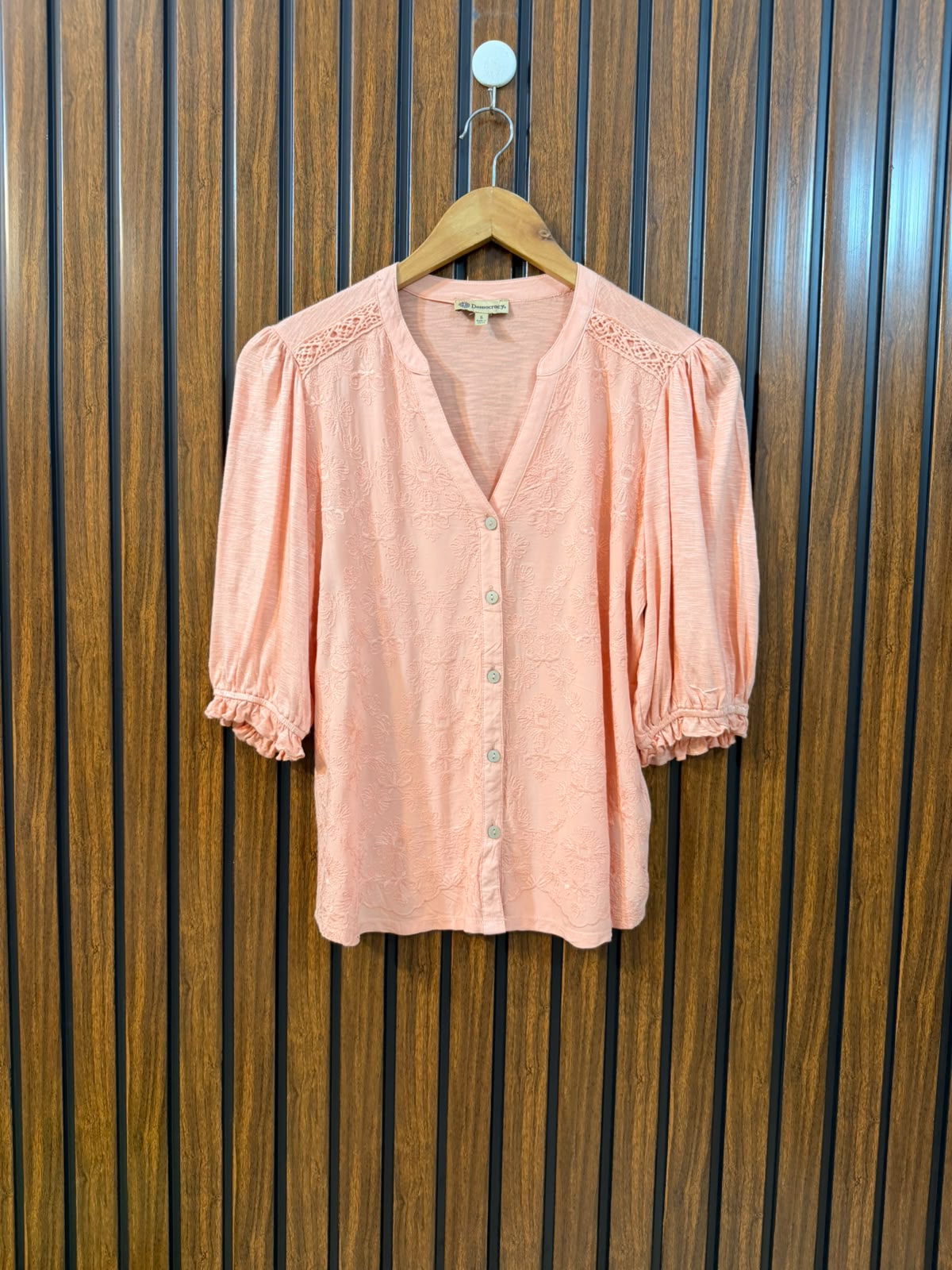 Chest 17  Length 22  Front Fabric Cotton other Fabric Jersey Western Women's Everyday Fashion Top