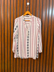 Chest 19  Length 27 to 28  Fabric rayon Women's Western Premium Wear Top