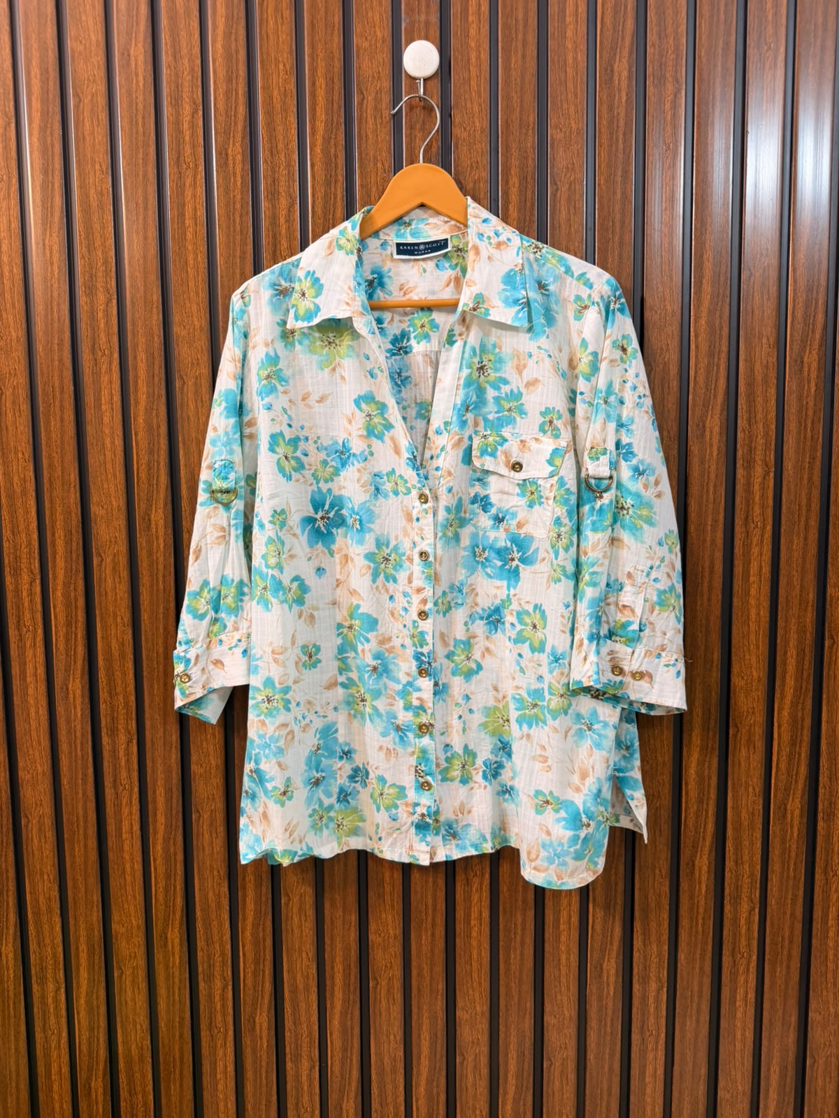 Chest 23  Length 25  Fabric cotton Branded Women's Chic Summer Top