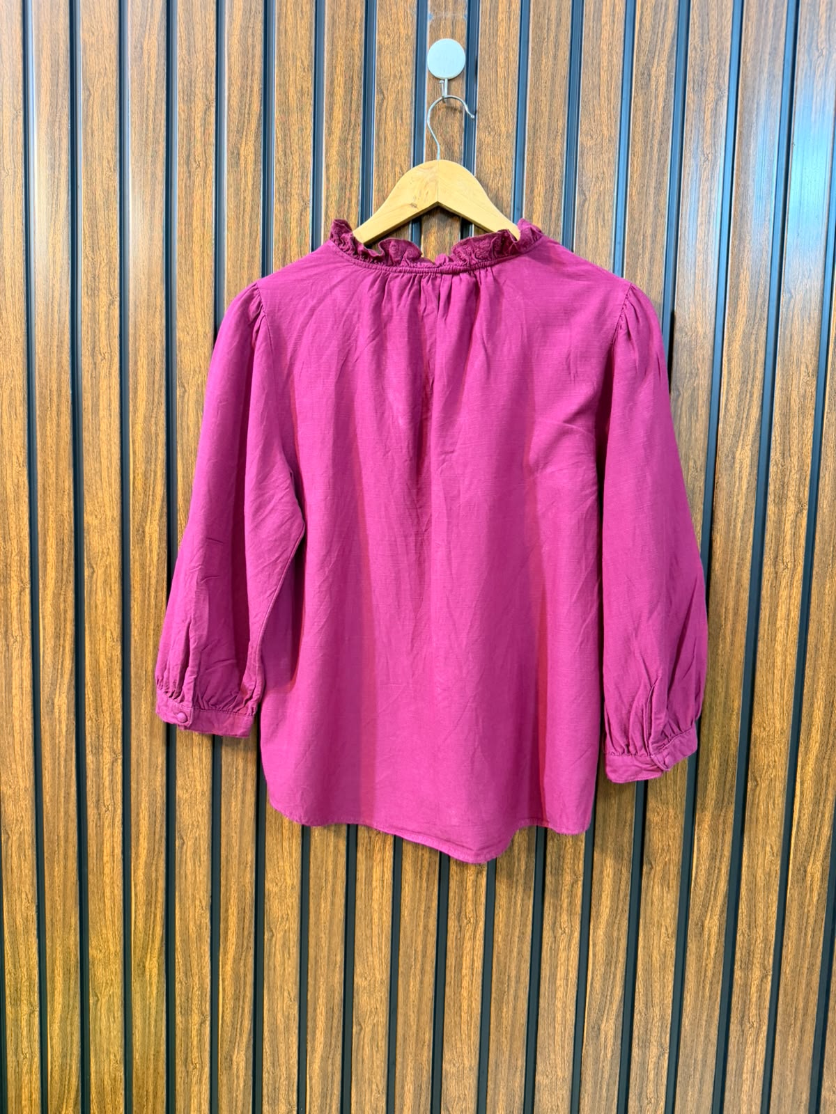 Chest 19  Length 23  Fabric rayon Western Women's New Arrival Full Sleeve Top
