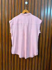 Chest 21  Length 26  Fabric Linen Western Women's Everyday Fashion Top