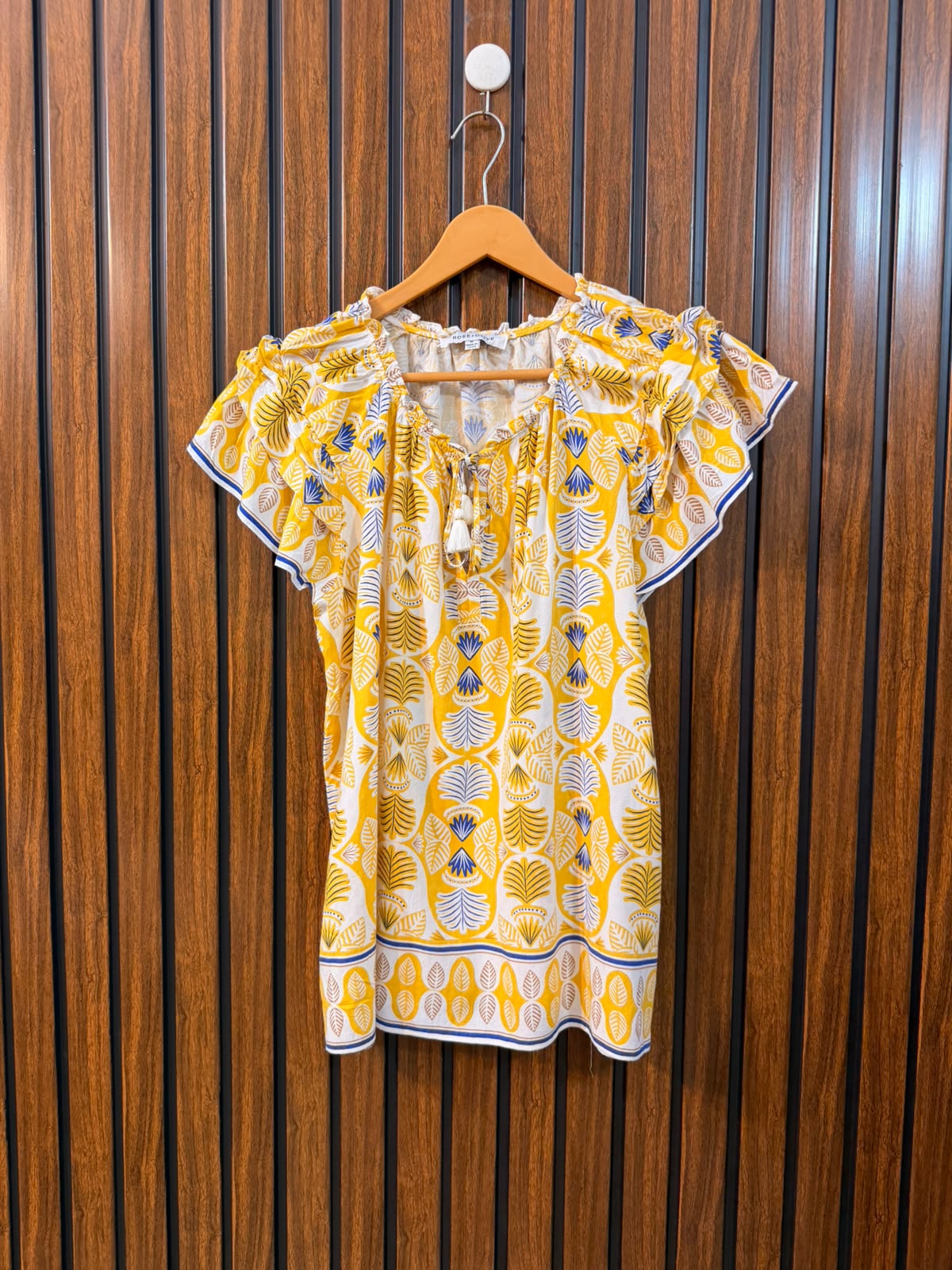 Chest 20  Length 23  Fabric Linen Women's Casual Western Half Sleeve Top