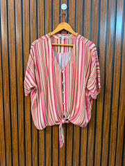 Chest Medium Baggy Style  Length 23  Fabric Rayon Branded Women's Exclusive Summer Top