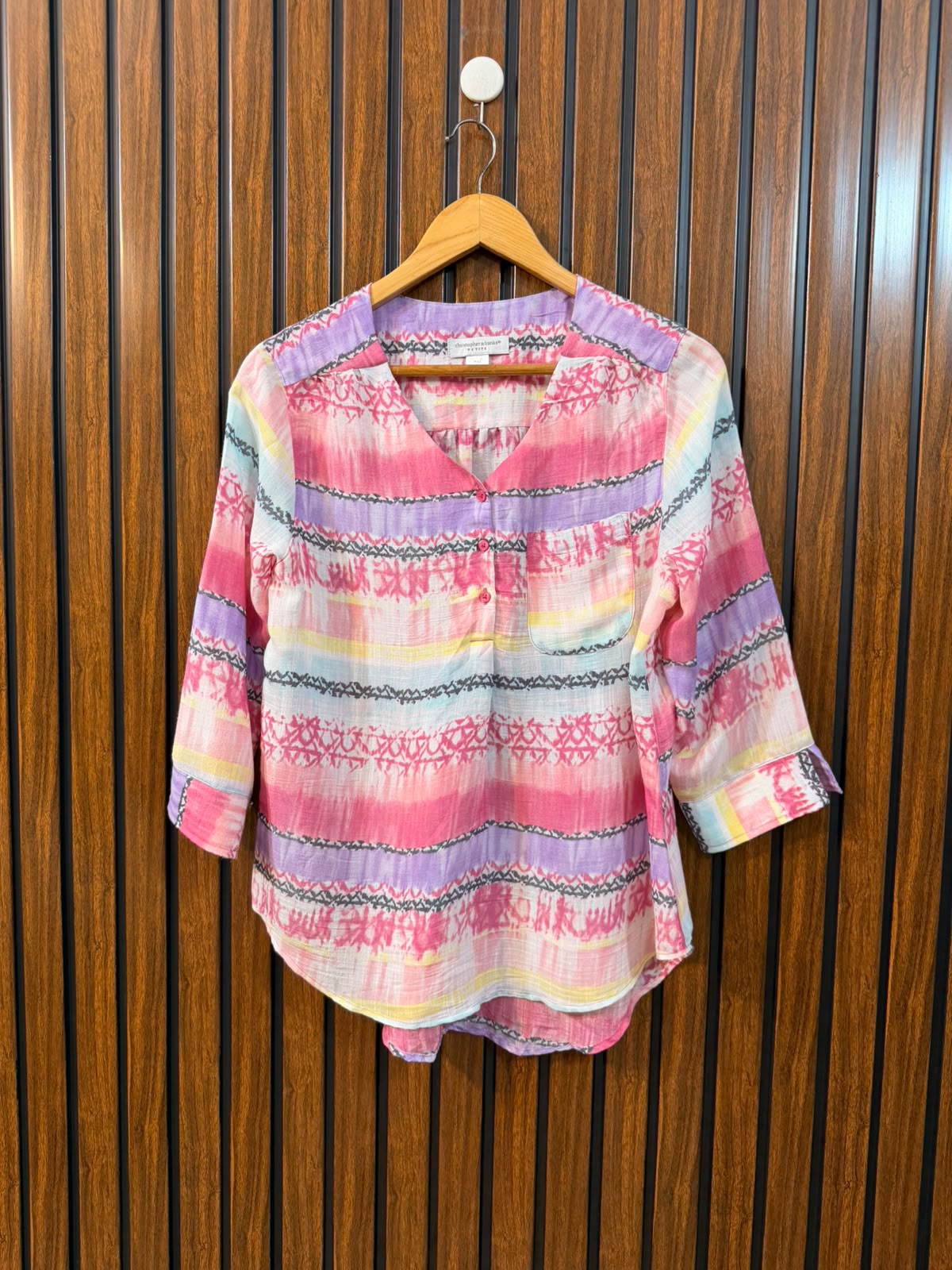 Chest 18  Length 24 To 26  Fabric Rayon Western Top