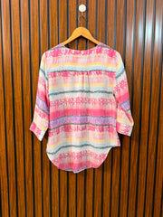 Chest 18  Length 24 To 26  Fabric Rayon Western Top