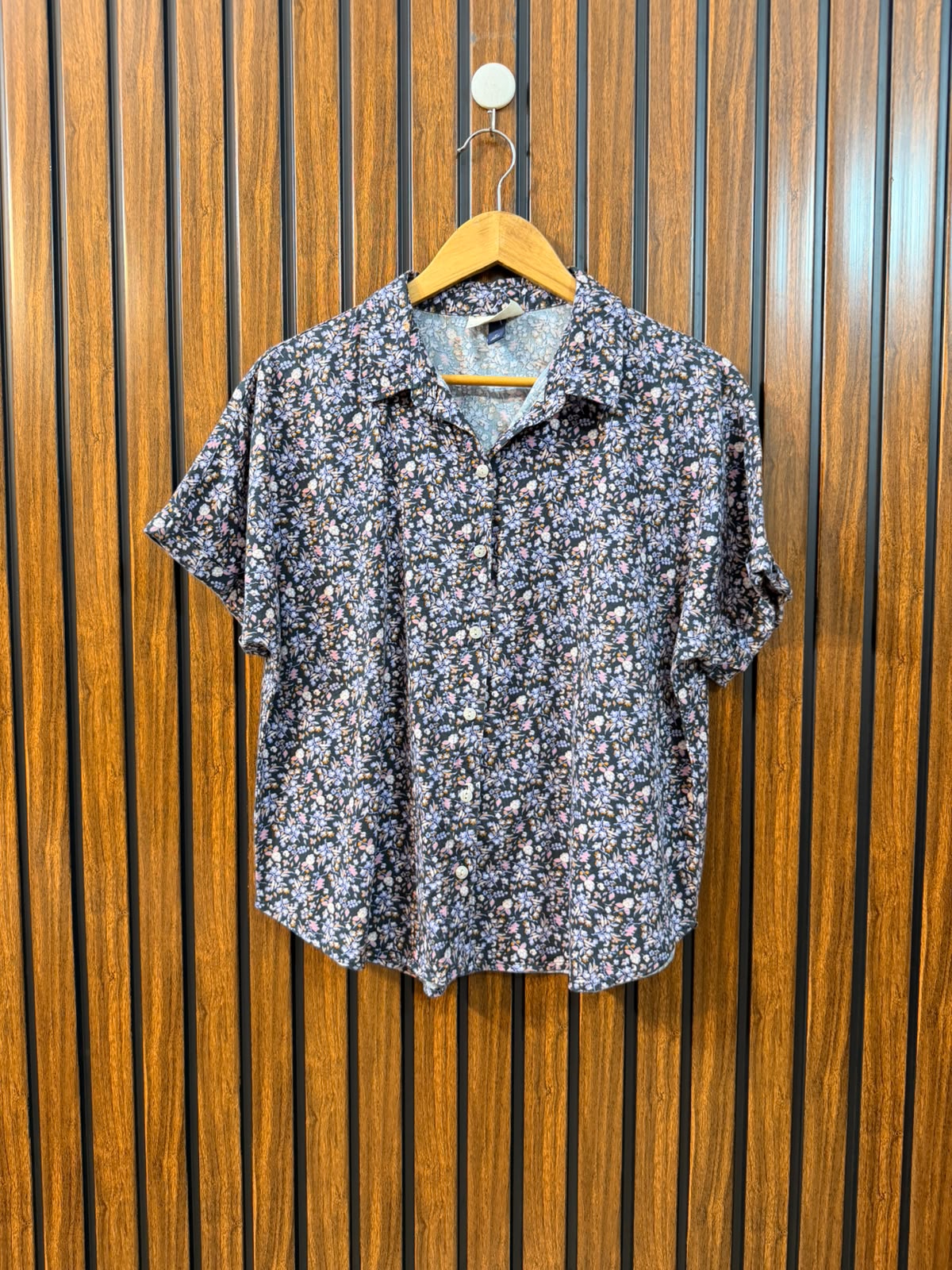 Chest 20  Length 22.5  Fabric Cotton Western Women's Quality Half Sleeve Top