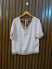 Chest 20  Length 22  Fabric Silk Women's Western Summer Collection Top
