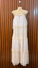 Chest 19  Length 52  Fabric Cotton Women's Modern Long Maxi
