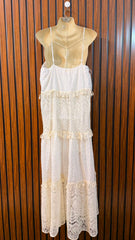 Chest 19  Length 52  Fabric Cotton Women's Modern Long Maxi