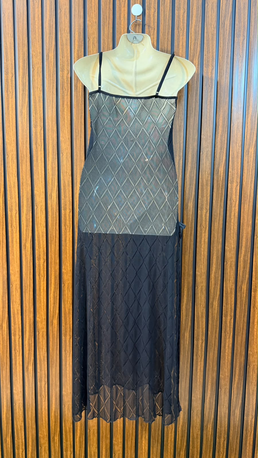 Chest 17  Length 46  Fabric Net Women's Long Maxi Collection