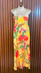 Chest 20  Length 52  Fabric Silk Long Maxi for Ladies