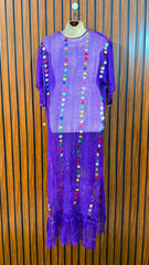 Chest 22  Length 51  Fabric Acrylic Women's Exclusive Long Maxi