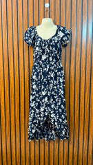 Chest 21  Length 35 To 44  Fabric Rayon Women's Branded Long Maxi