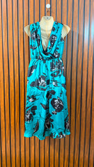 Chest 19  Length 38  Fabric Silk Women's Long Maxi Outfit