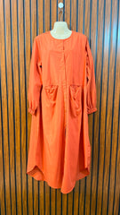 Chest 18  Length 48  Fabric Cotton Silk Women's Long Maxi Design