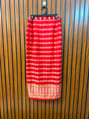 Waist 26  Length 38  Fabric Cotton Silk Women's Skirt Design