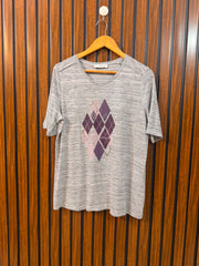 Chest 21  Length 26 Women's Trend T-Shirt