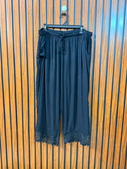 Waist 36  Lenght 34  Fabric rayon Women's Casual Trouser