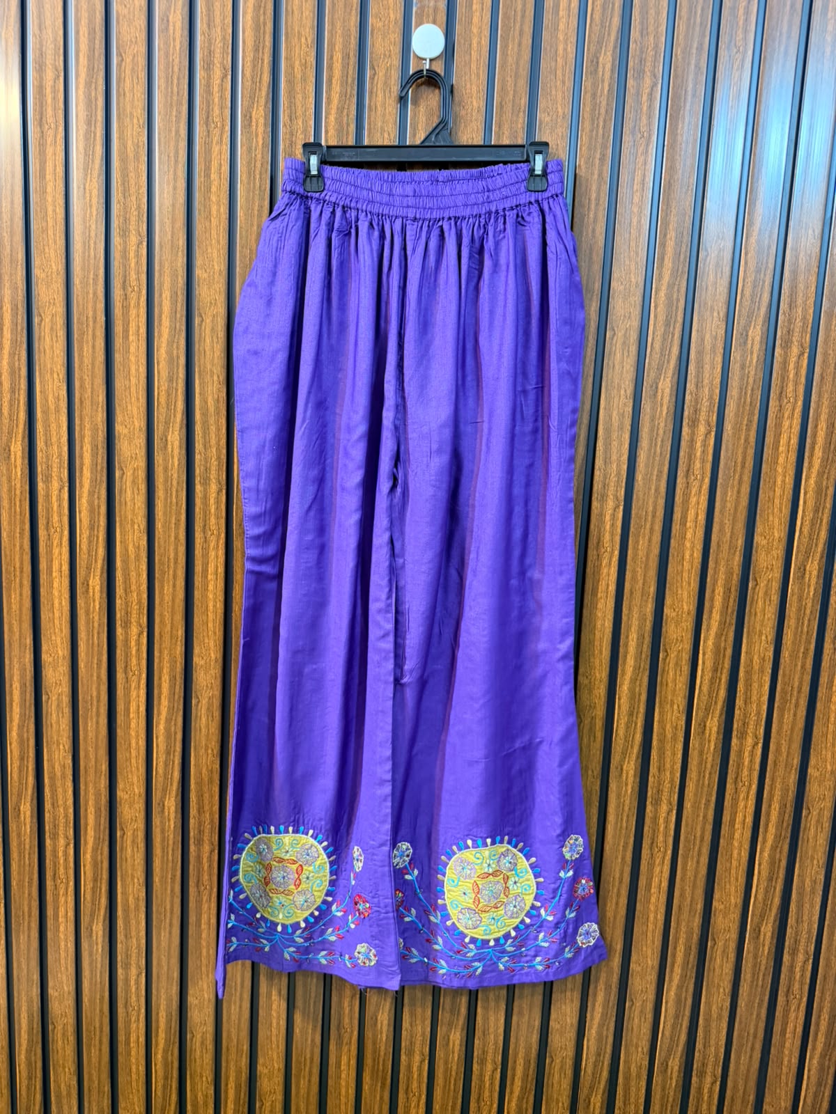 Waist 32  Lenght 40  Fabric cotton silk Women's Regular Trouser