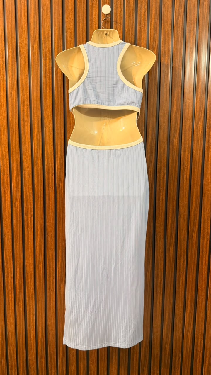 Chest 20  Lenght 48  fabric silk jersey Imported Women's Long Maxi