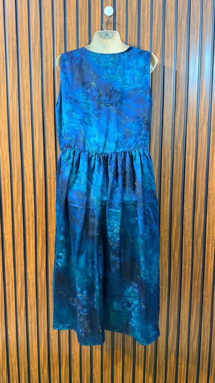 Chest 18  Lenght 45  fabric silk Ladies Branded Long Maxi