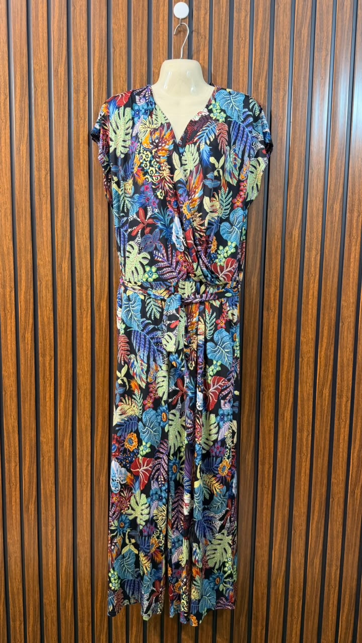 Chest 23  Lenght 55  fabric silk jersey  jumpsuit Women's Everyday Long jumpsuit