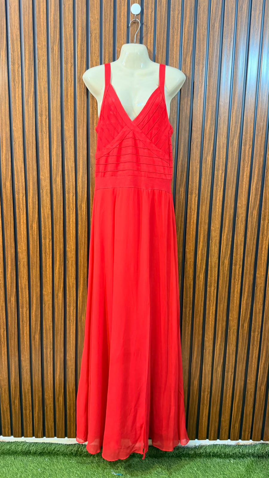 Chest 21  Length 65  Fabric Chiffon Trendy Women's Long Maxi