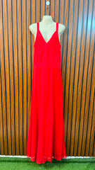 Chest 21  Length 65  Fabric Chiffon Trendy Women's Long Maxi