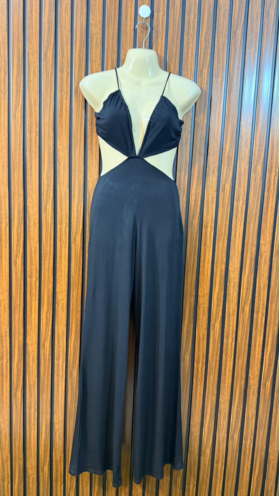 Chest 17  Length 55  Fabric Silk Jersy Women's Premium Long Jumpsuit