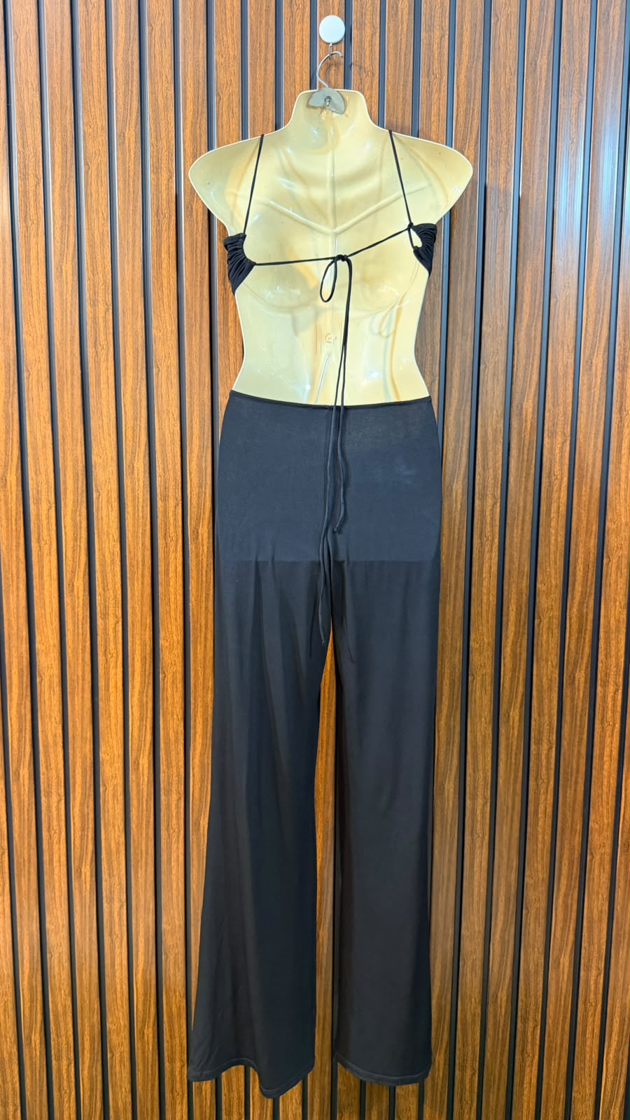 Chest 17  Length 55  Fabric Silk Jersy Women's Premium Long Jumpsuit