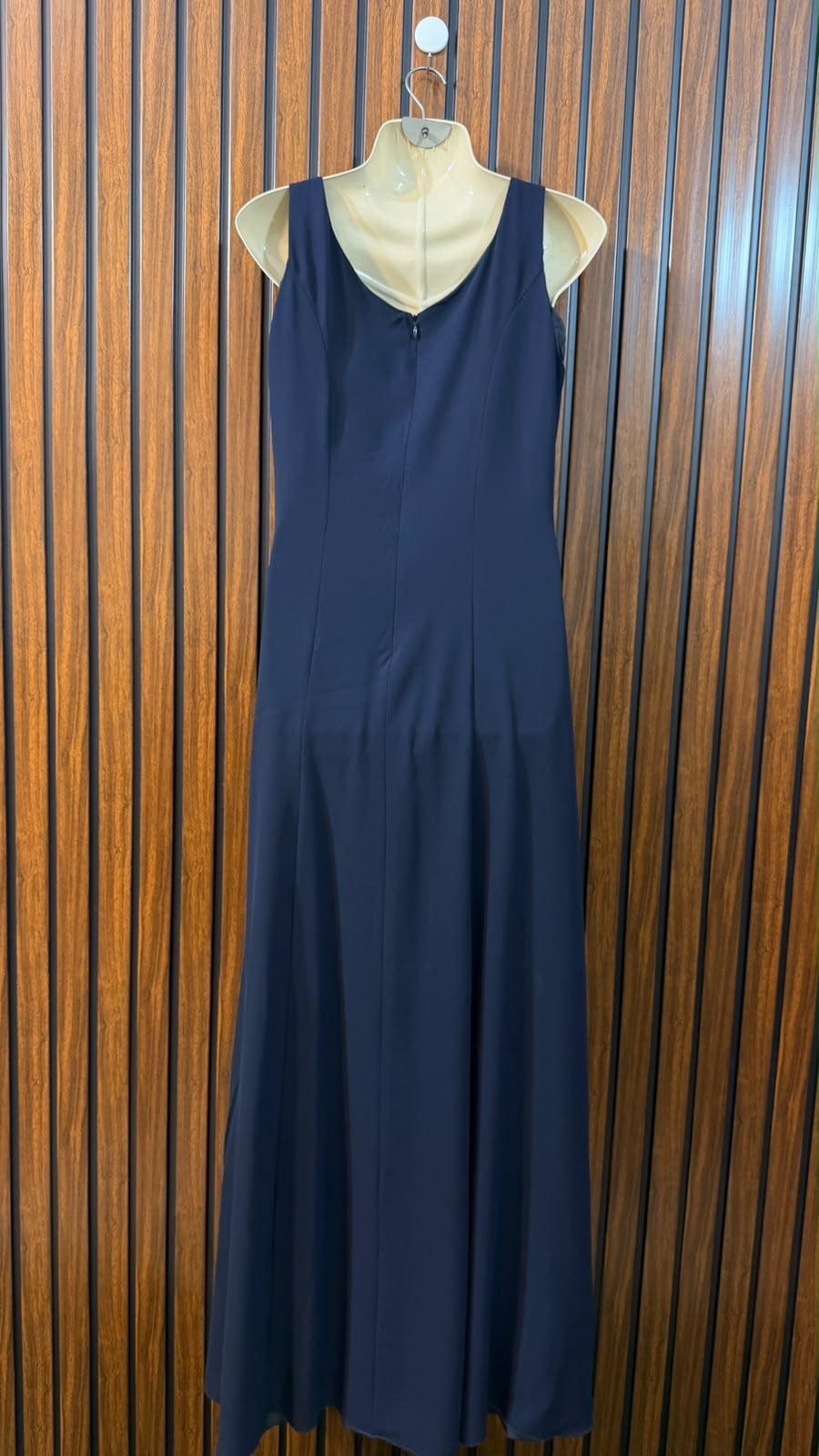 Chest 19  Length 56  Fabric Chiffon Women's Modern Long Maxi