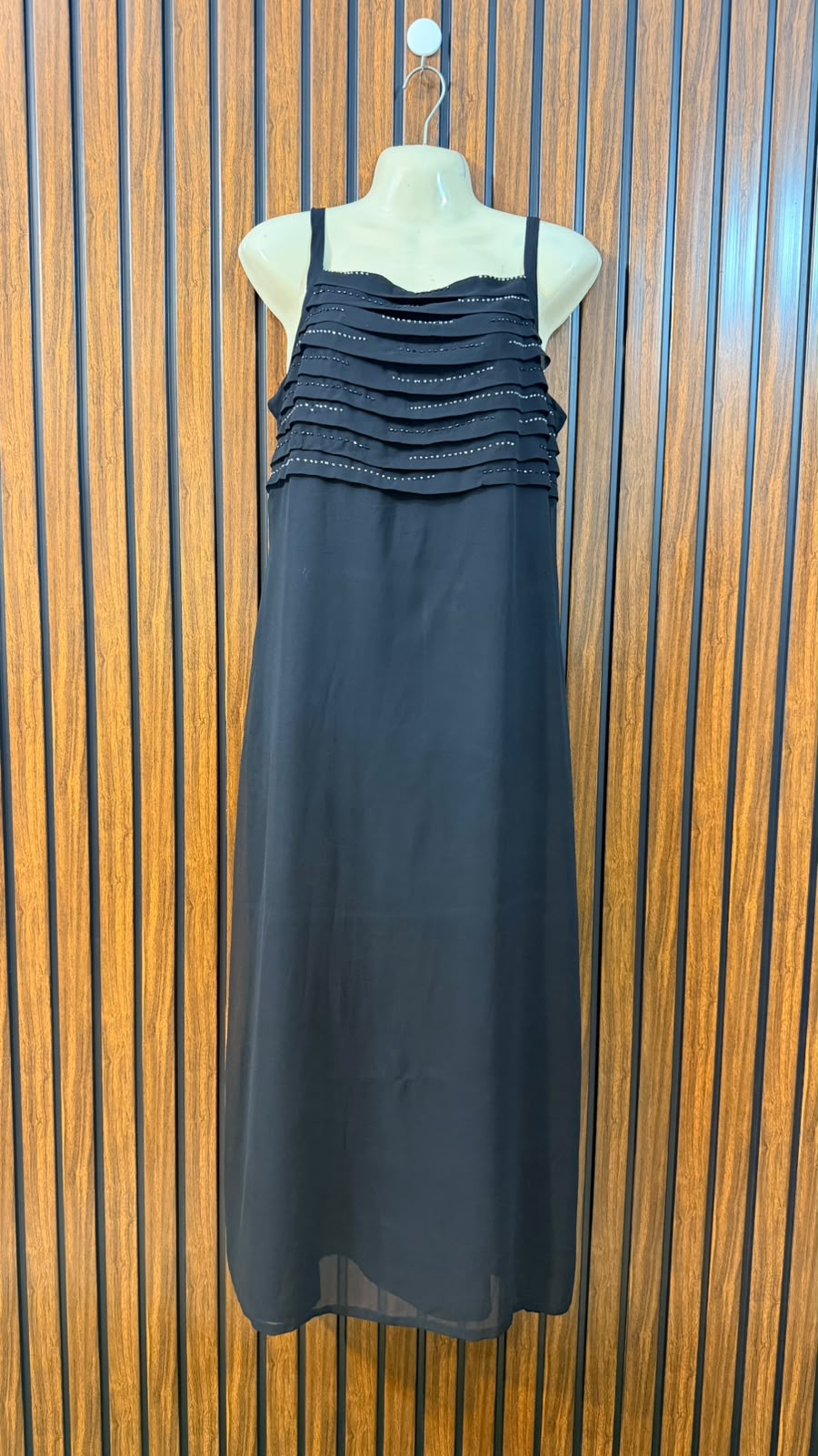 Chest 19  Length 49  Fabric Chiffon Western Ladies Long Maxi