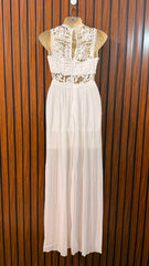 Chest 16  Length 54  Fabric Chiffon Women's Signature Long Maxi