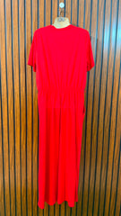 Chest 24  Length 53  Fabric silk jersey jumpsuit Women's New Collection Long jumpsuit