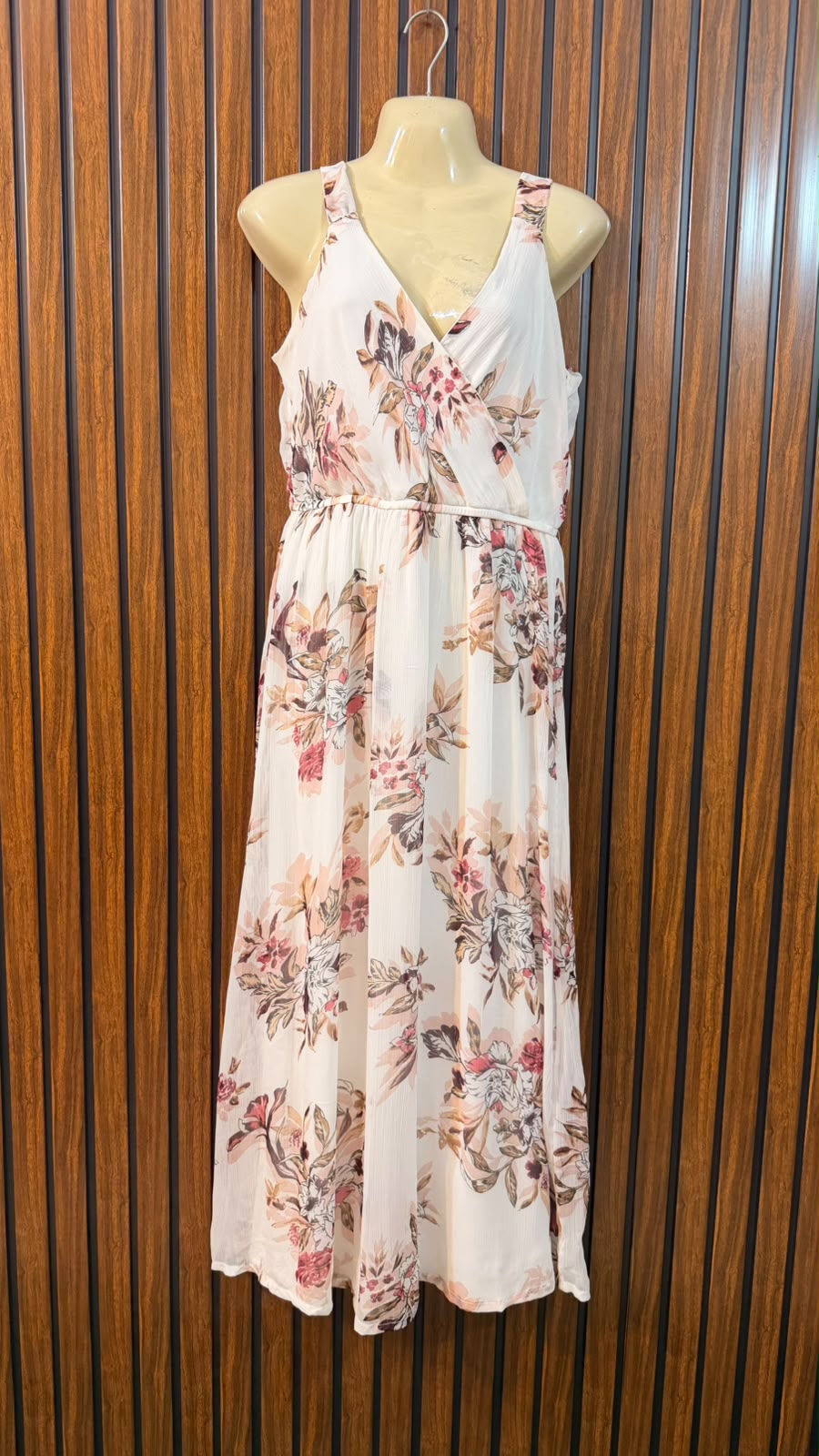Chest 18  Length 49  Fabric chiffon Women's Everyday Maxi Dress
